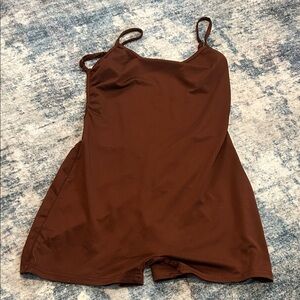 Women's Brown Romper